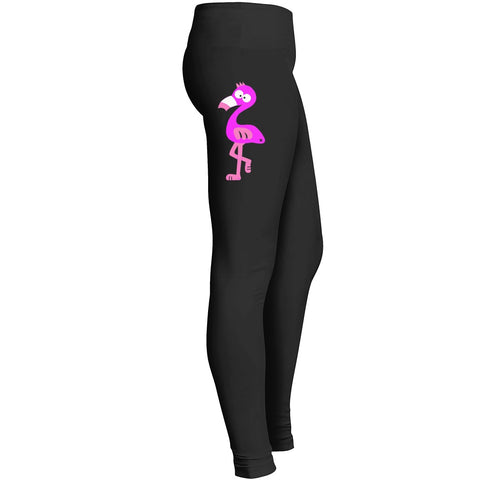Florida Flamingo Manga Comic Leggings