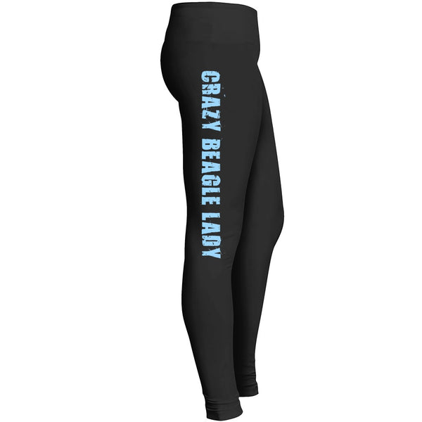 Crazy Beagle Lady Leggings