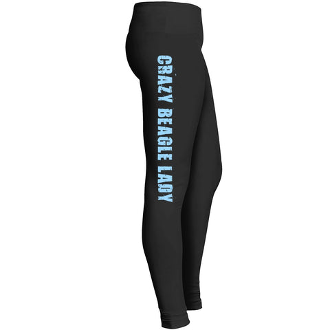 Crazy Beagle Lady Leggings