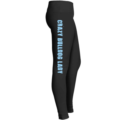 Crazy Bulldog Lady Leggings