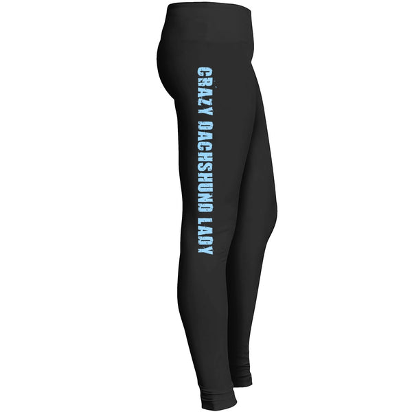 Crazy Dachshund Lady Leggings