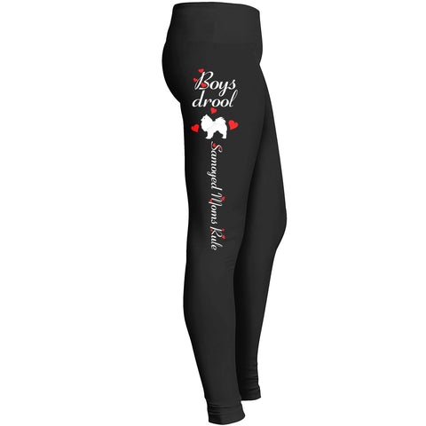 Samoyed Moms Rule Leggings
