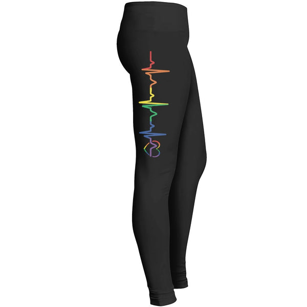 Lgbt Heartbeat Legging Leggings