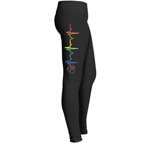 Lgbt Heartbeat Legging Leggings
