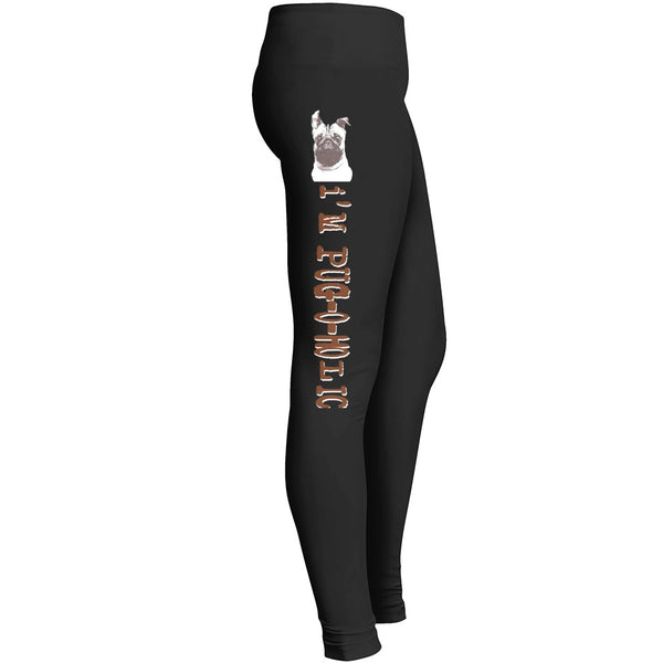 I Am Pugoholic Leggings