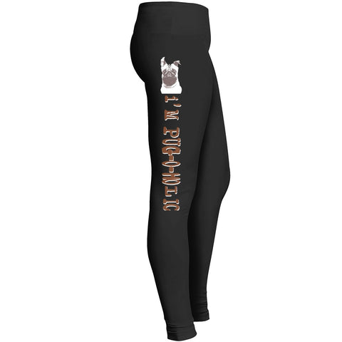 I Am Pugoholic Leggings