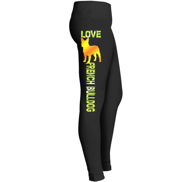 Love French Bulldog Leggings