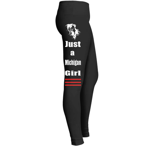 Just A Michigan Girl Leggings