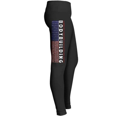 Bodybuilding Usa Flag Leggings Leggings