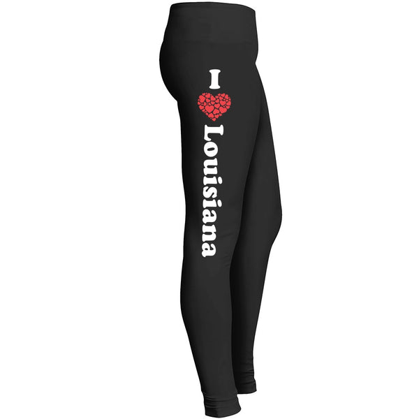 I Love Louisiana Leggings Leggings