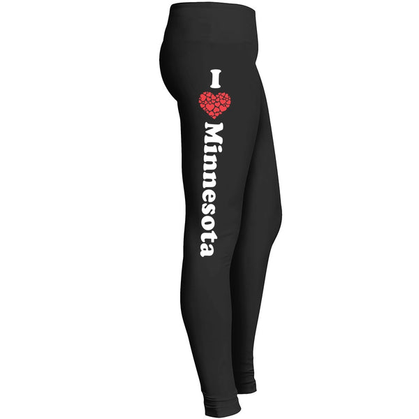 I Love Minnesota Leggings Leggings