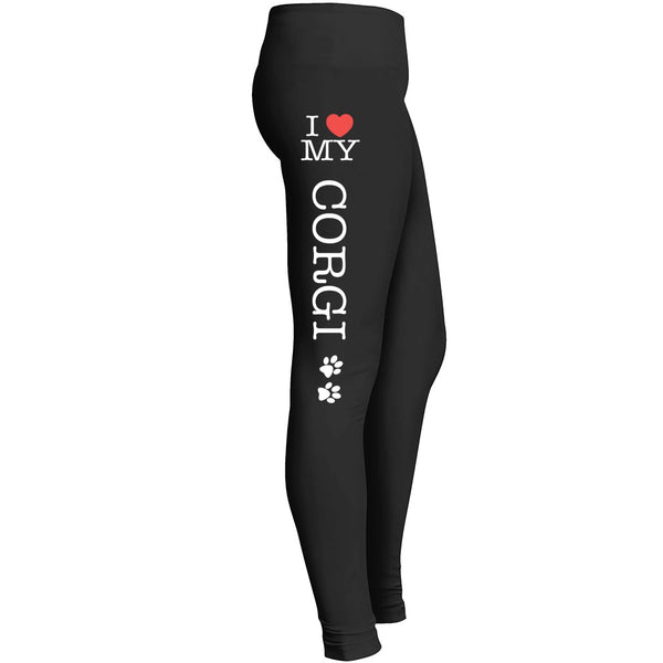 I Love My Corgi Leggings Leggings