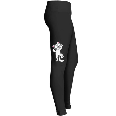 Cute Catkitten Climbing Leggings