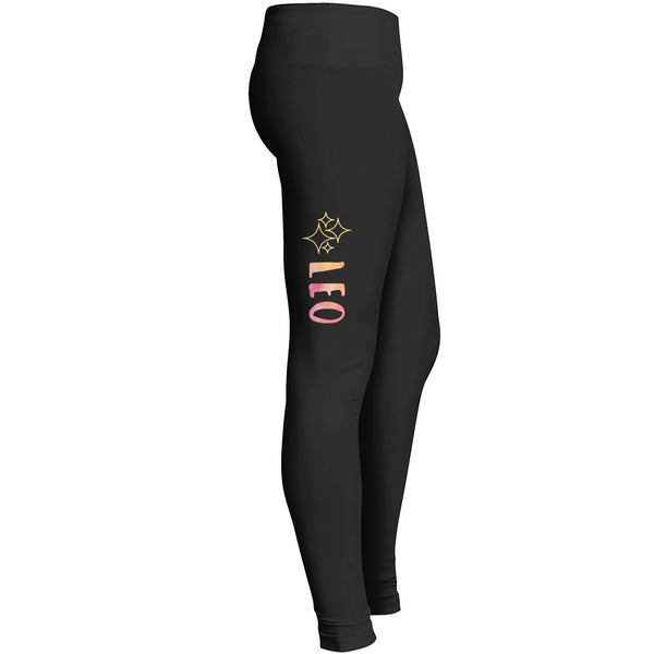 Astrology Star Sign Leggings Leo Leggings