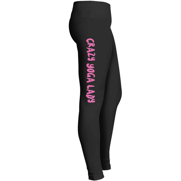 Crazy Yoga Lady Leggings Leggings