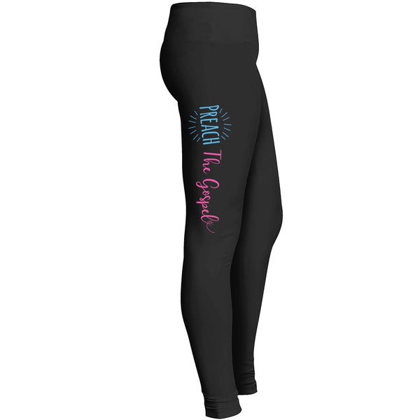 Preach The Gospel Leggings Leggings