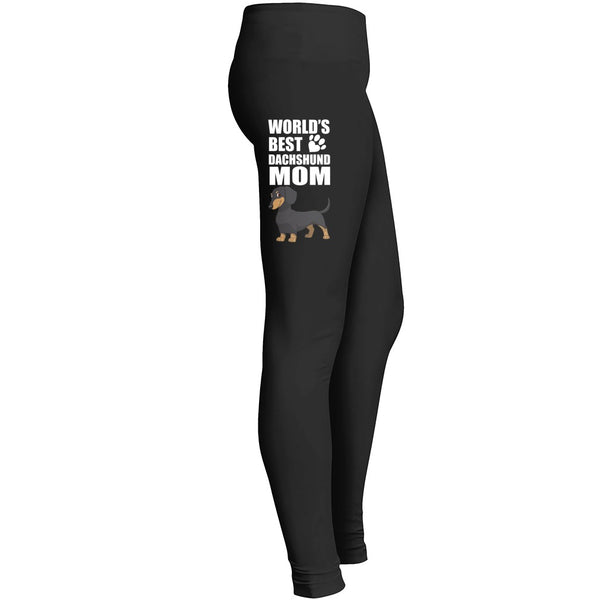 Worlds Best Dachshund Mom Leggings