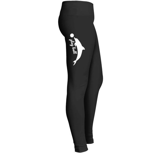 Dolphin Play With A Ball Legging Leggings