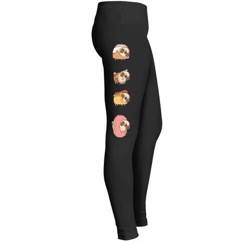 Pug Food Leggings