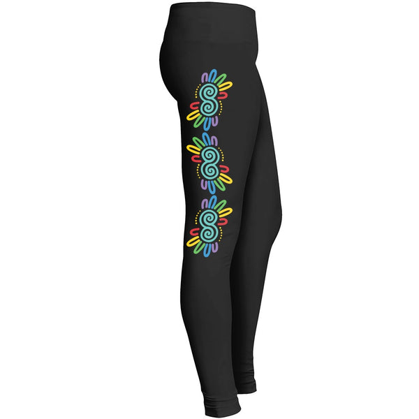 Art Abstract Bird Leggings