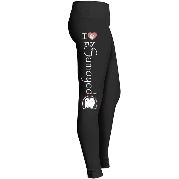 Love Samoyed Legging Leggings