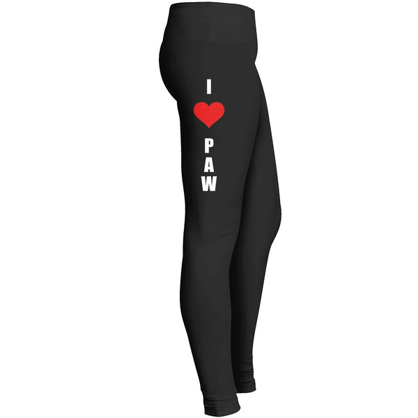 I Love Paw Leggings