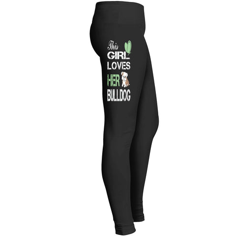 Bulldog On The Legging Leggings