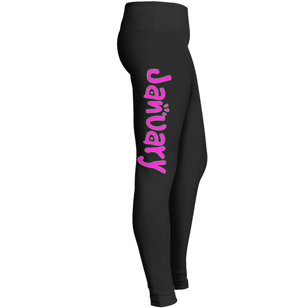 People Born In January Leggings