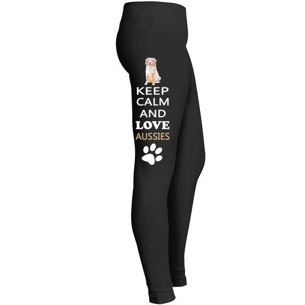 Aussies - Keep Calm And Love Aussies Leggings