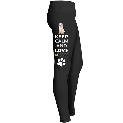 Aussies - Keep Calm And Love Aussies Leggings