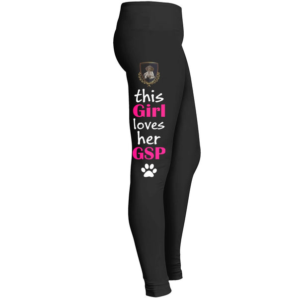 This Girl Loves Her Gsp Leggings