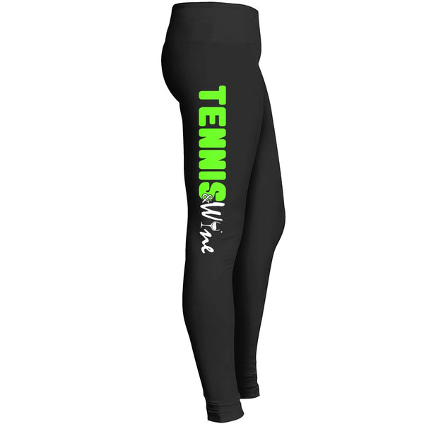 Tennis And Wine Leggings