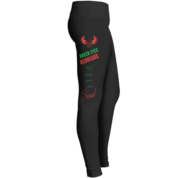 Green Eyed Redheads Leggings