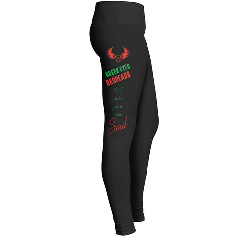 Green Eyed Redheads Leggings