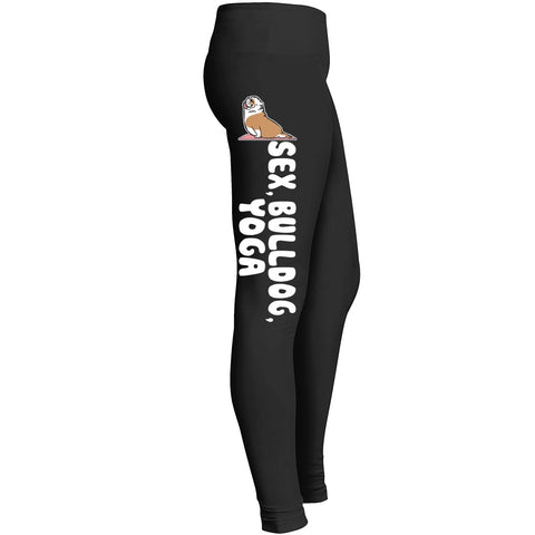 Bulldog Yoga Leggings