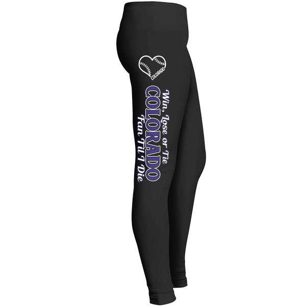 Colorado Win Lose Or Tie Leggings 