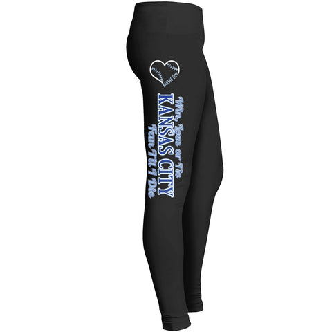 Kansas City Win Lose Or Tie Leggings 