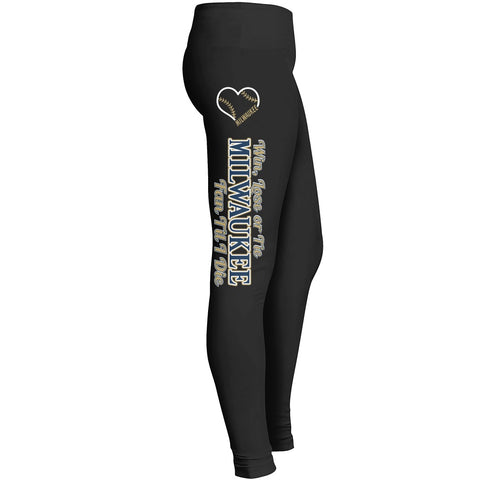 Milwaukee Win Lose Or Tie Leggings 