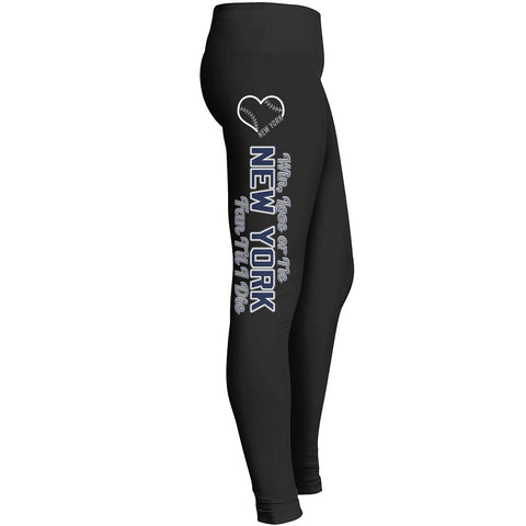 New York Y Win Lose Or Tie Leggings 