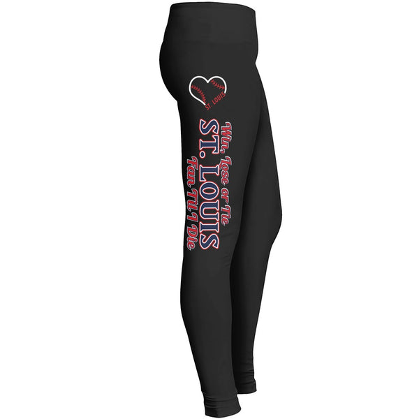 St Louis Win Lose Or Tie Leggings 