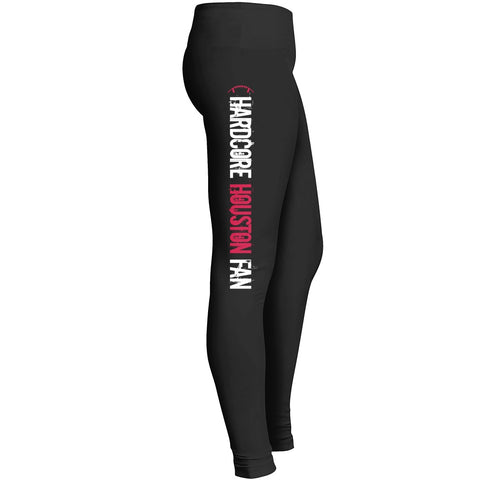Hardcore Houston Fan Football Leggings Leggings