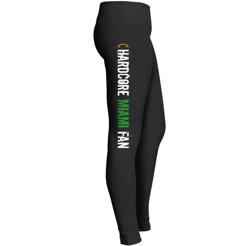 Hardcore Miami Fan Football Leggings Leggings