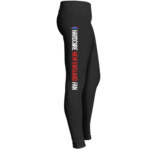 Hardcore New England Fan Football Leggings Leggings