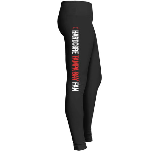 Hardcore Tampa Bay Fan Football Leggings Leggings