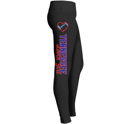 Tennessee Lovin Girl Football Leggings Leggings