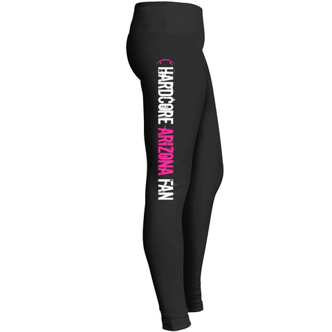 Hardcore Arizona Fan Football Leggings Leggings