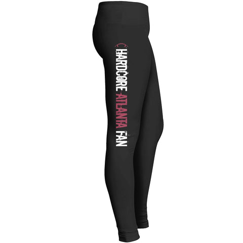 Hardcore Atlanta Fan Football Leggings Leggings