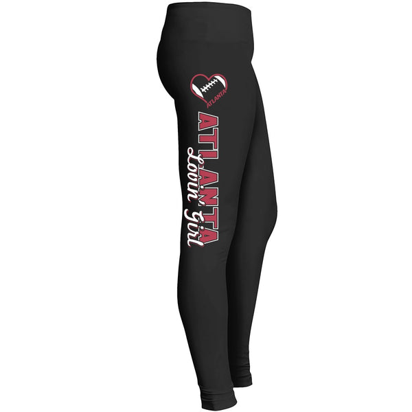 Atlanta Lovin Girl Football Leggings Leggings