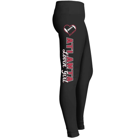 Atlanta Lovin Girl Football Leggings Leggings