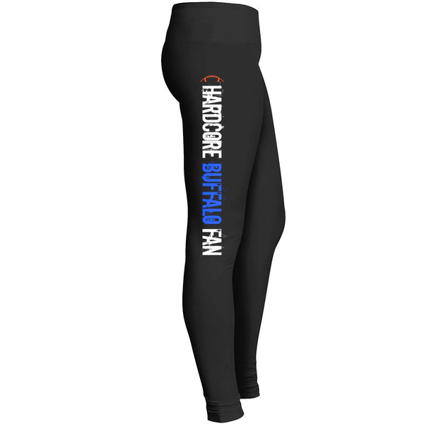 Hardcore Buffalo Fan Football Leggings Leggings